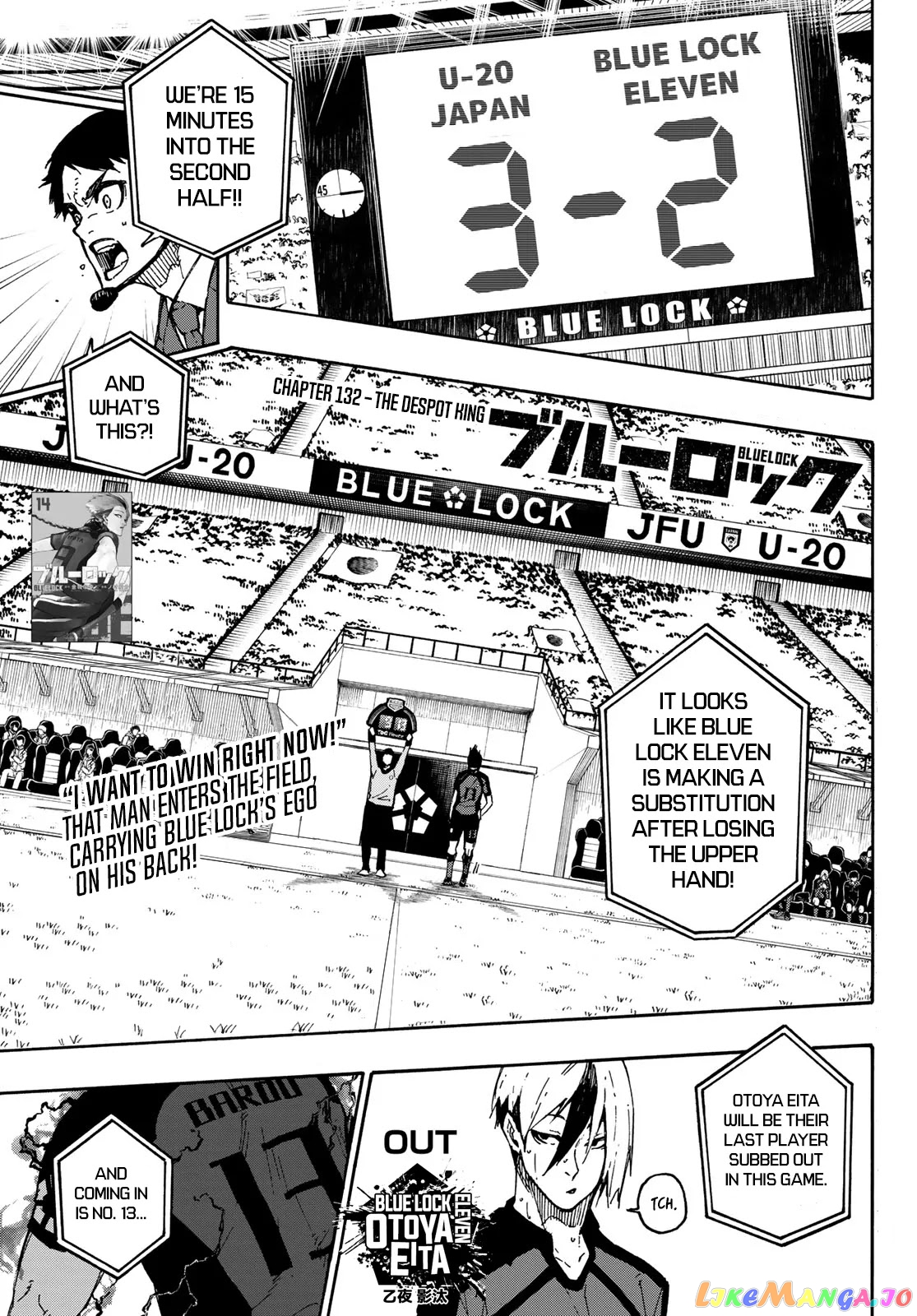 Blue Lock Chapter 132 image 01